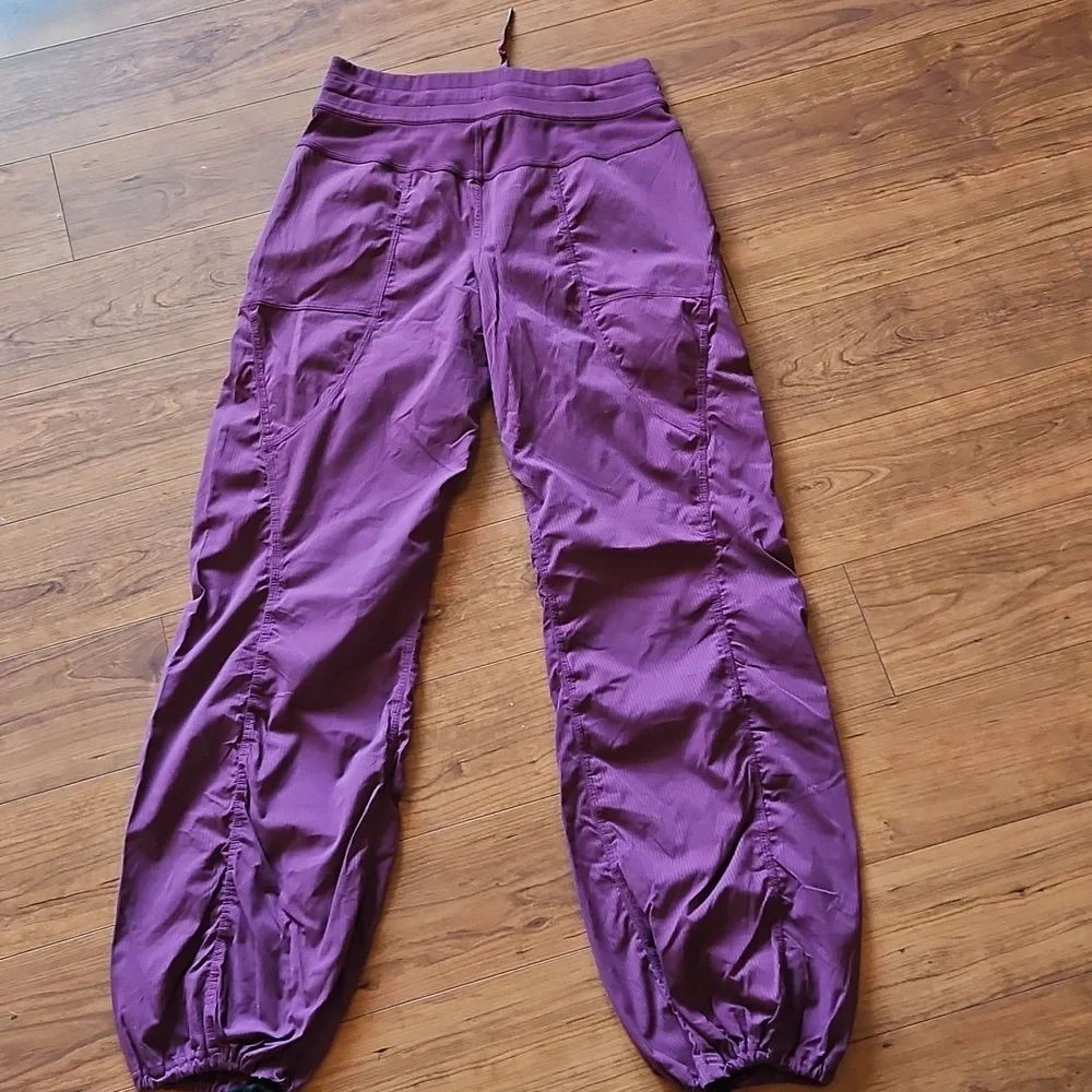 lululemon athletica Deep Plum studio Pants
